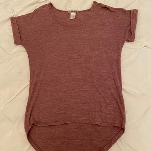 Light Maroon Casual top